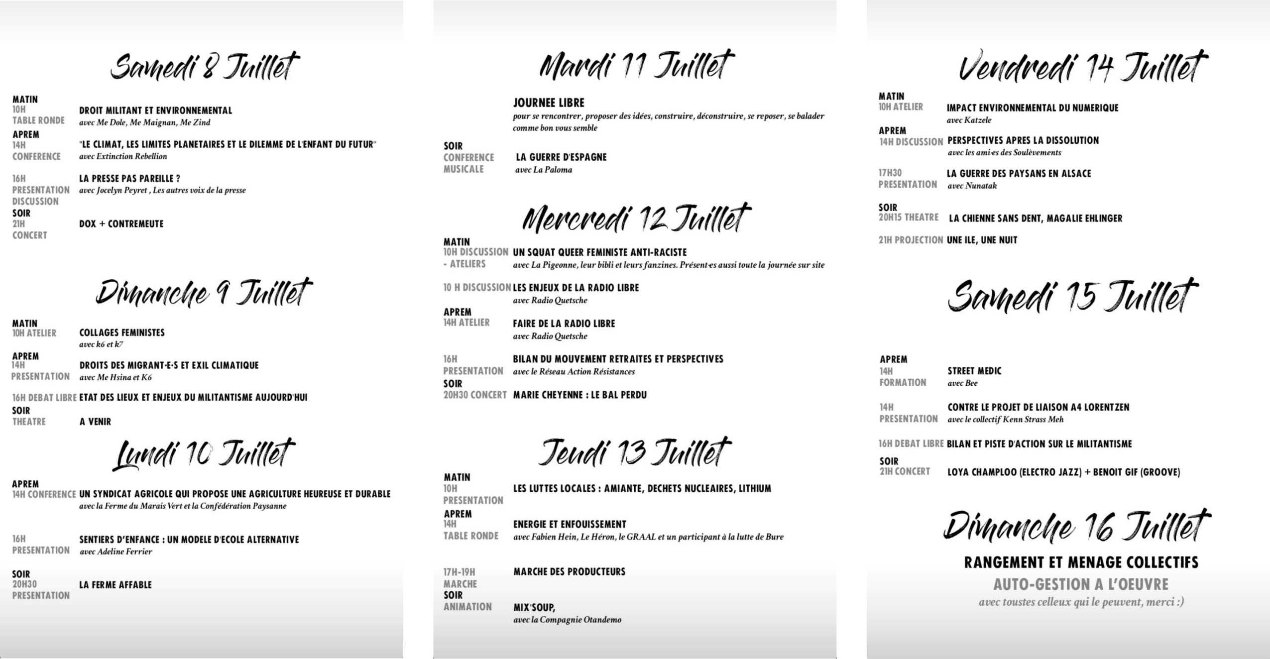 Programme 2023